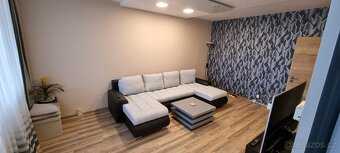 Rozkládací rohová sedací souprava TOKIO III Šedá/černá - 11