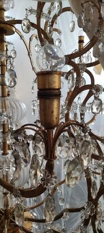 Prodám unikátní zámecký lustr, Lustry Bronze d'Art Français - 11