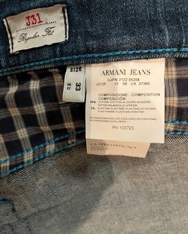 Armani Jeans J31 Regular Fit sleva - 11