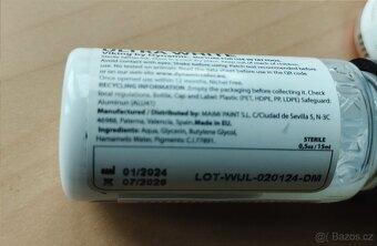 Tetovací barvy Dynamic 13x15ml, NOVÉ, NEPOUŽITÉ - 11