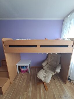 Palanda, dětská postel, vyvýšená postel, postel - 11