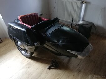 Sidecar Duna sajda sajdkara kompletní lehká alu loďka - 11