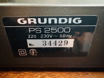 GRAMOFON - GRUNDIG - PS 2500 - 11
