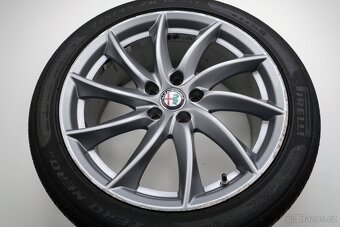 Alfa Romeo Giulia - Originání 18" alu kola - Letní pneu - 11