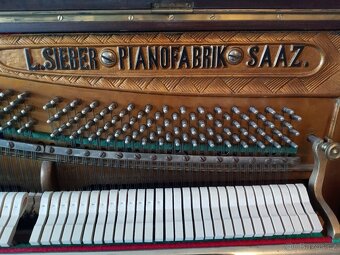 piano L. Sieber, Saaz - 11