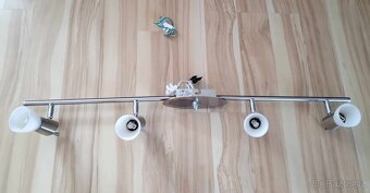 2x  bodové světlo svítidlo nerez/bílý mat 4x40W + Paulmann - 11