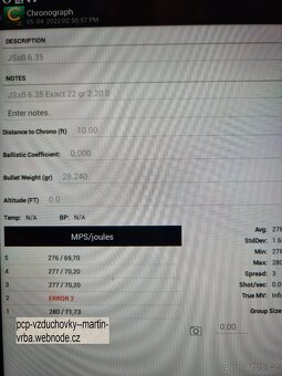 vzduchovka SPA Artemis M25 6,35mm,optik,regul,67-85J,tlumič - 11