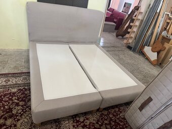 Luxusní boxspring postel IKEA mjolvik 180x200 - 11