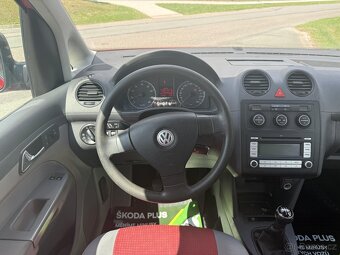 VW CADDY LIFE 2.0 80KW +Nová STK na 2 roky+Pohon Benzin+Plyn - 11