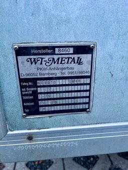 WT-METALL vozík pro přepravu psů - 11