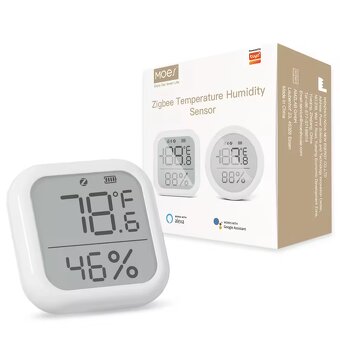 Zigbee 6ks RTV hlavice + 6ks teploměr+vlhkoměr - 11