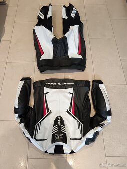 Spyke Assen Sport-Pánská kožená moto kombinéza, dvoudílná - 11