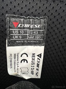 Kožená kombinéza FLM + boty Dainese Nexus - 11