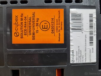 Cybex Pallas M Fix Dětská autosedačka 9-36kg Iso-fix - 11