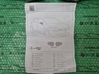 kryty vnějších zrcátek chromové Renault Clio IV , Capture 82 - 11