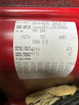 Zadní světla Škoda Fabia 2 - 11