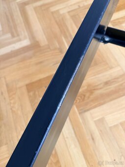 Industriální masivní postel - 11