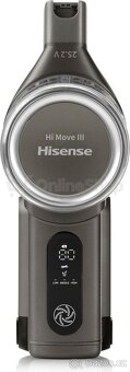 Tyčový vysavač Hisense HVC6463DA - úplně nový nerozbalený - 11