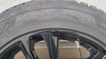 Prodám original zimní alukola Hyundai 215 55 17 5x114.3 - 11