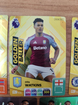 Fotbalové kartičky Premier league 2025 - Golden Baller - 11