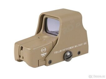 Airsoftová zbraň M4 SALIENT ARMS - ABS - TAN + Kolimátor - 11