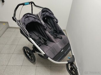 Thule urban glide 2 double + hluboká korba - 11