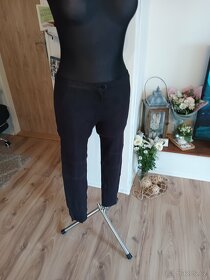 Dámské SKINNY kalhoty/ legíny ZARA s efektem broušené kůže - 11