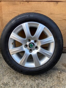 Alu 5x100,r15 Škoda Roomster,Fabia r195/55 r15 - 11