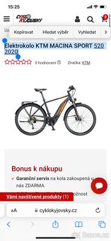 Elektrokolo KTM MACINA SPORT 520 2020 - 11