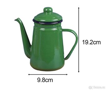 Smaltovaná konvička 1.1L - 11