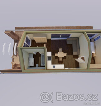 Modulovy dum Barnhaus 78 m2 na klič pasivni 2+KK - 11