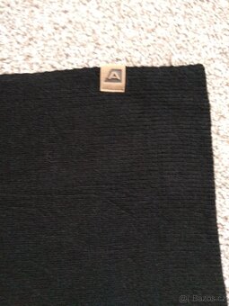 Nové unisex zimní kruhové šály ALPINE PRO -černá, tmavě zel. - 11