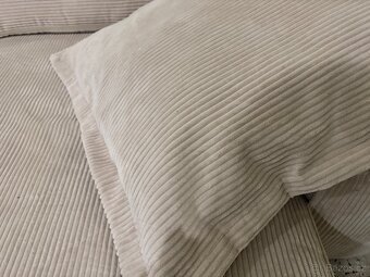 NOVÁ krásná Sedací souprava Sirpio manšetr Béžová - 11