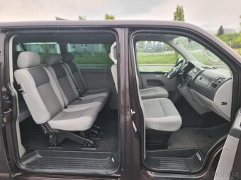 VW CARAVELLE T5 2.0 TDi 103-KW KLIMA 9-MÍST SERVISK 218TKM - 11