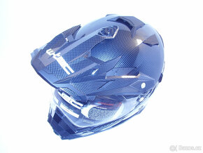 Cross-helma W-tec, AP885,CarbonLook,vel.XXL,NOVÁ,černá barva - 11