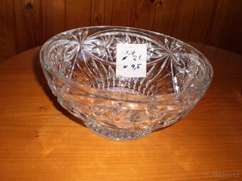 sklo - broušené - více kusů -  dědictví  ++nové++ - 11