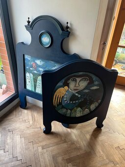 Stará posteľ od Sona Mrazova 90x200cm - 11