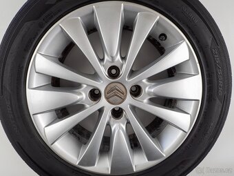 Citroen C4 - Originání 16" alu kola - Letní pneu - 11