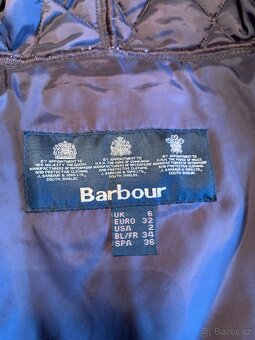 luxusní jarní hnědá bundička zn. Barbour - vel. XS - 11