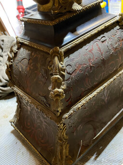 XXL starožitné francouzké Boulle Napoleon III 164cmTop stav - 11