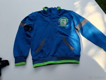 Nepromokavé kalhoty+ balíček oblečení vel 110/116 - 11