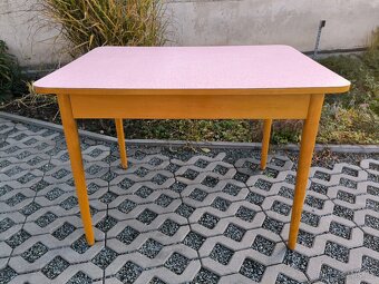 Retro kuchyňský umakartový stůl Jitona - 60. léta - 11