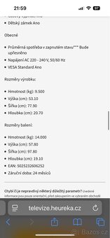 Televize Panasonic Viera 32 - 11