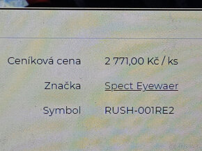 Brýle Red Bull SPECT Rush s podpisem Evy Adamczykové - NOVÉ - 11