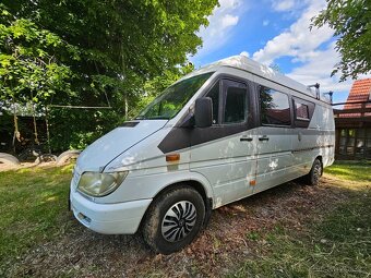 Mercedes Benz sprinter 2005, 7 míst + nákladní + obytný - 11