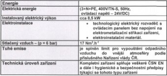 Prodám Použitý odlučovač prachu DONALDSON DFE 2-8 V, r. v. 2 - 11
