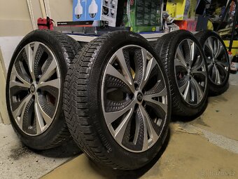 ALU kola Renault Scénic 5x114,3 r20 Originál,pneu 6mm+TPMS - 11