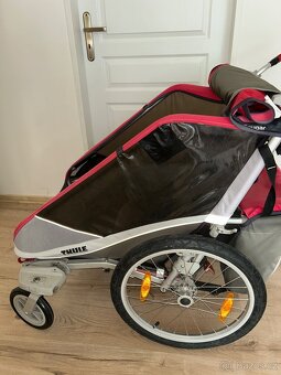 Dvoumístný vozík za kolo Thule Chariot Cougar - 11