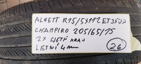 Aluett R15/5x112/ET35/J7
 - 11