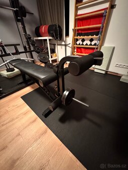 Multipress s horní a střední kladkou + 182kg závaží - 11